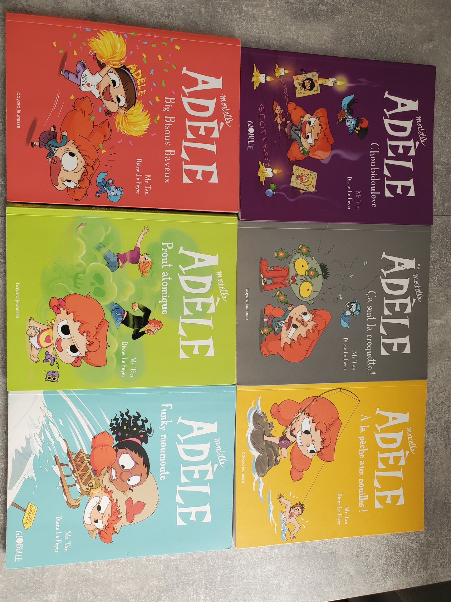 Collection complète de la série Mortelle Adèle tome 01 à 22
