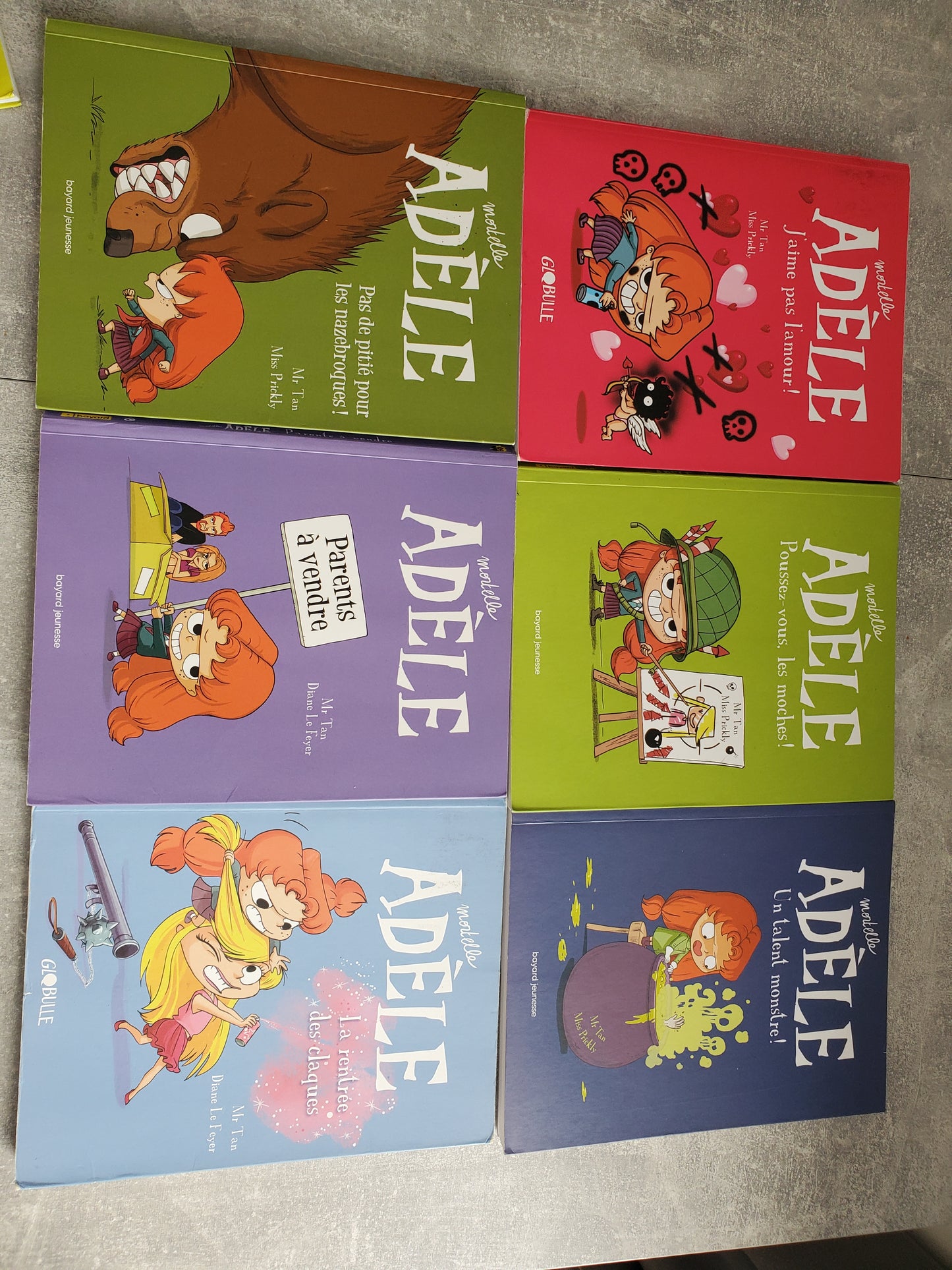 Collection complète de la série Mortelle Adèle tome 01 à 22
