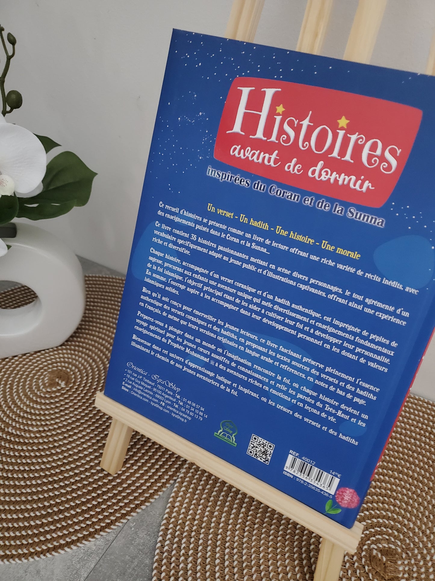 35 histoires avant de dormir inspiré du Coran et de la Sunna.