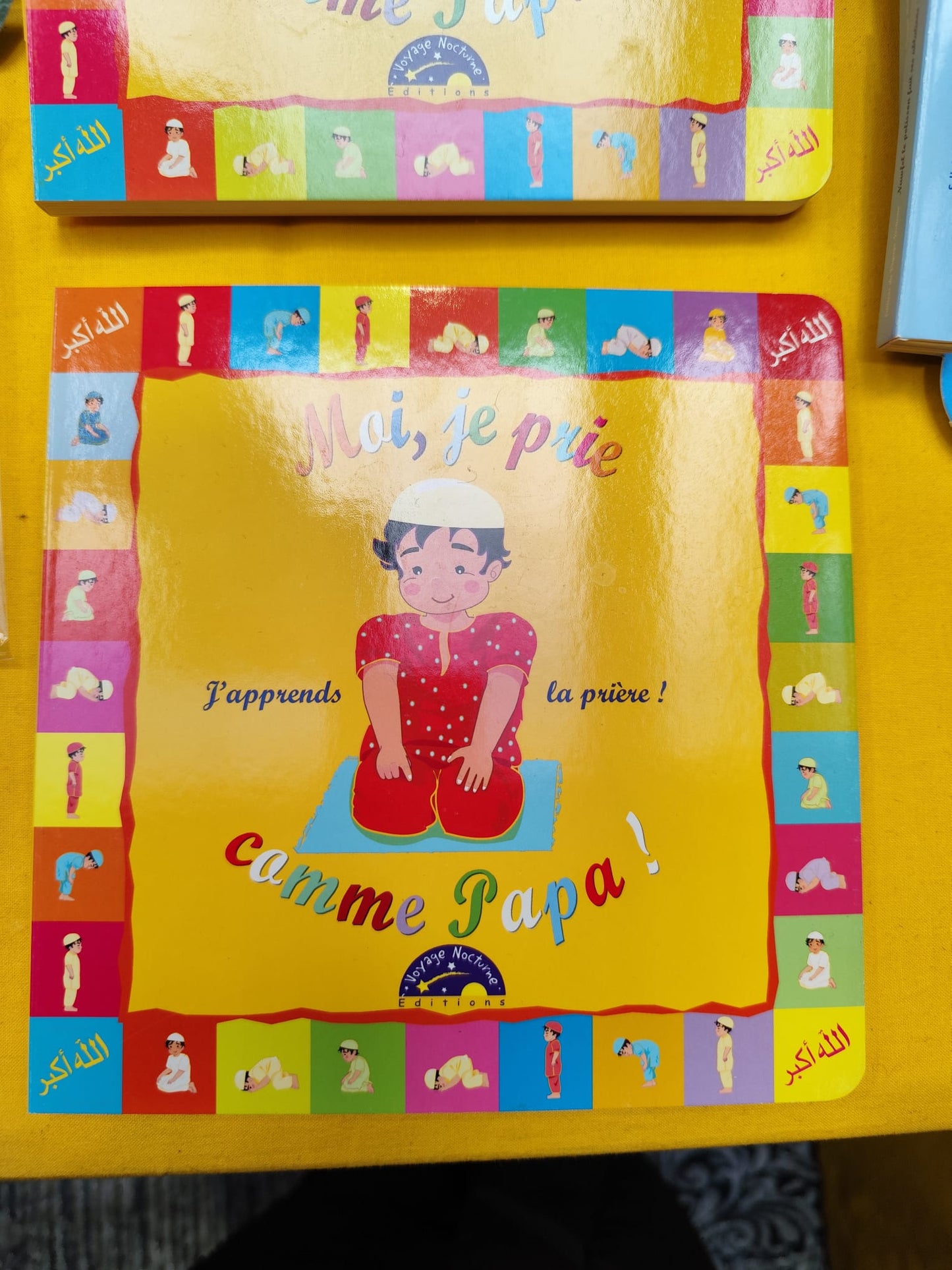 Nawfel le polisson fait ses ablutions & moi je prie comme papa!